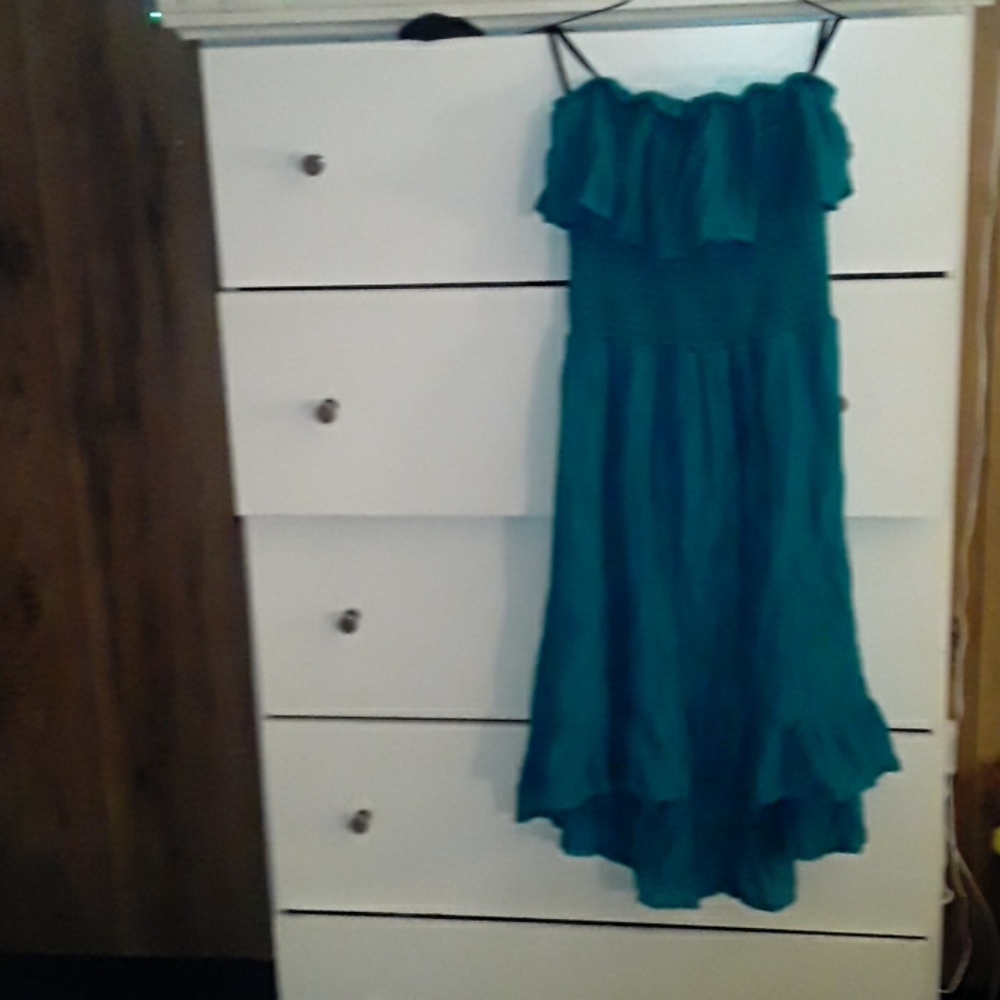 Strapless dress